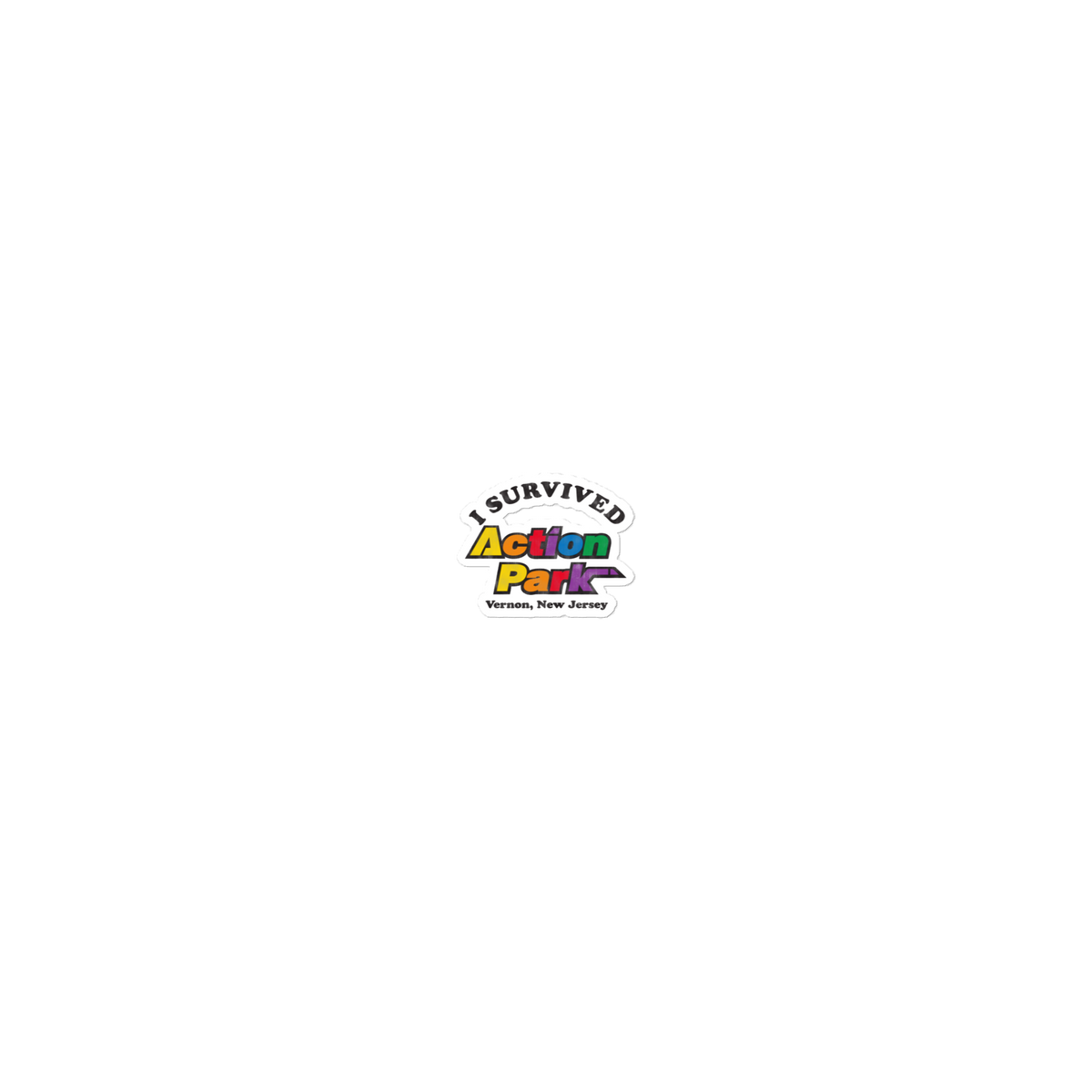 Action Park Sticker