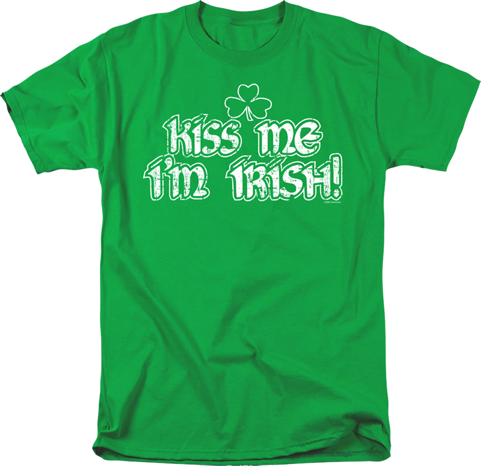 Kiss Me I'm Irish St. Patrick's Day T-Shirt product image 1