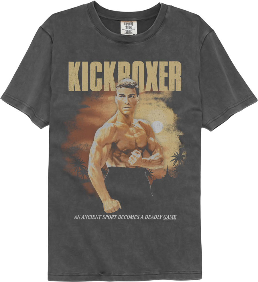 Kurt Sloane Kickboxer Comfort Colors Brand T-Shirt product image 1