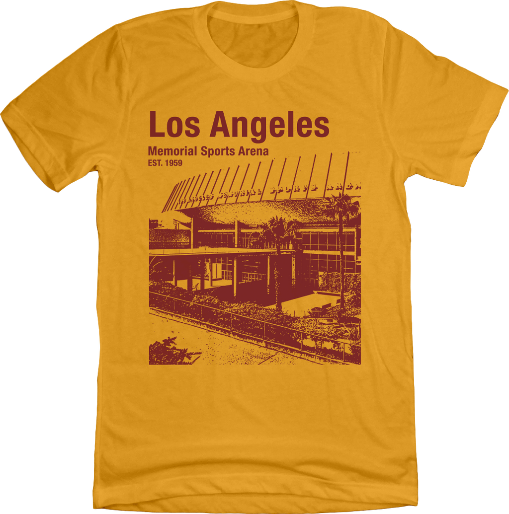 Los Angeles Memorial Sports Arena Maroon Ink product image 1