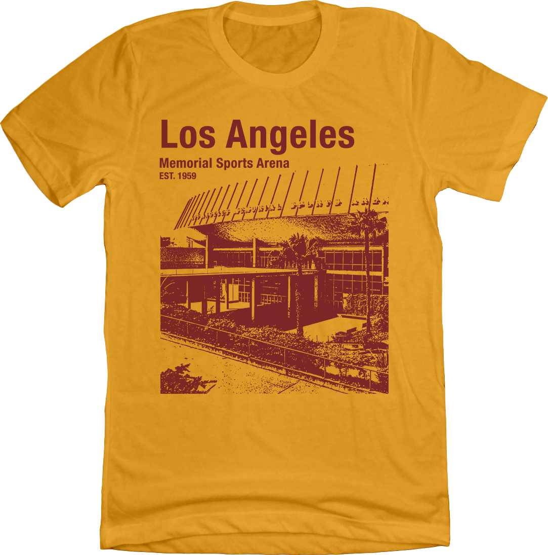 Los Angeles Memorial Sports Arena Maroon Ink product image 1