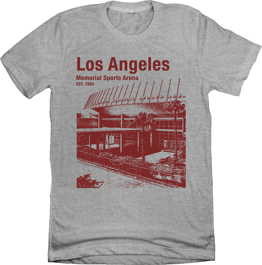 Los Angeles Memorial Sports Arena Maroon Ink product image 2