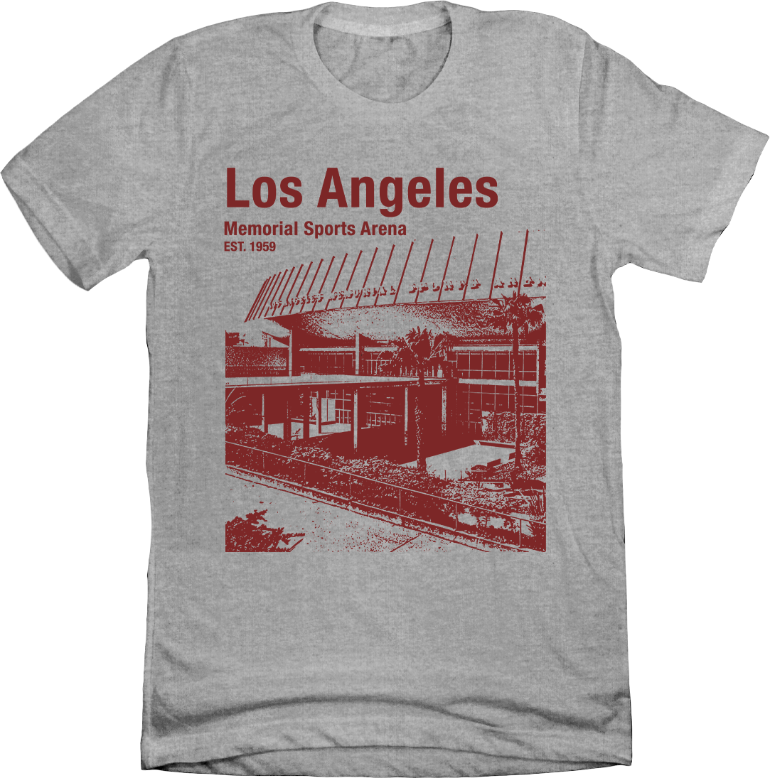 Los Angeles Memorial Sports Arena Maroon Ink product image 2
