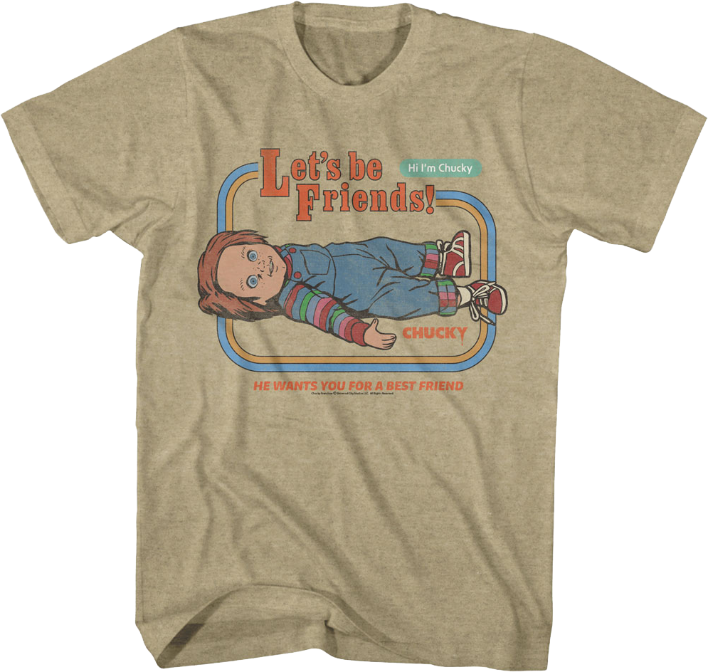 Let's Be Friends Child's Play T-Shirt product image 1