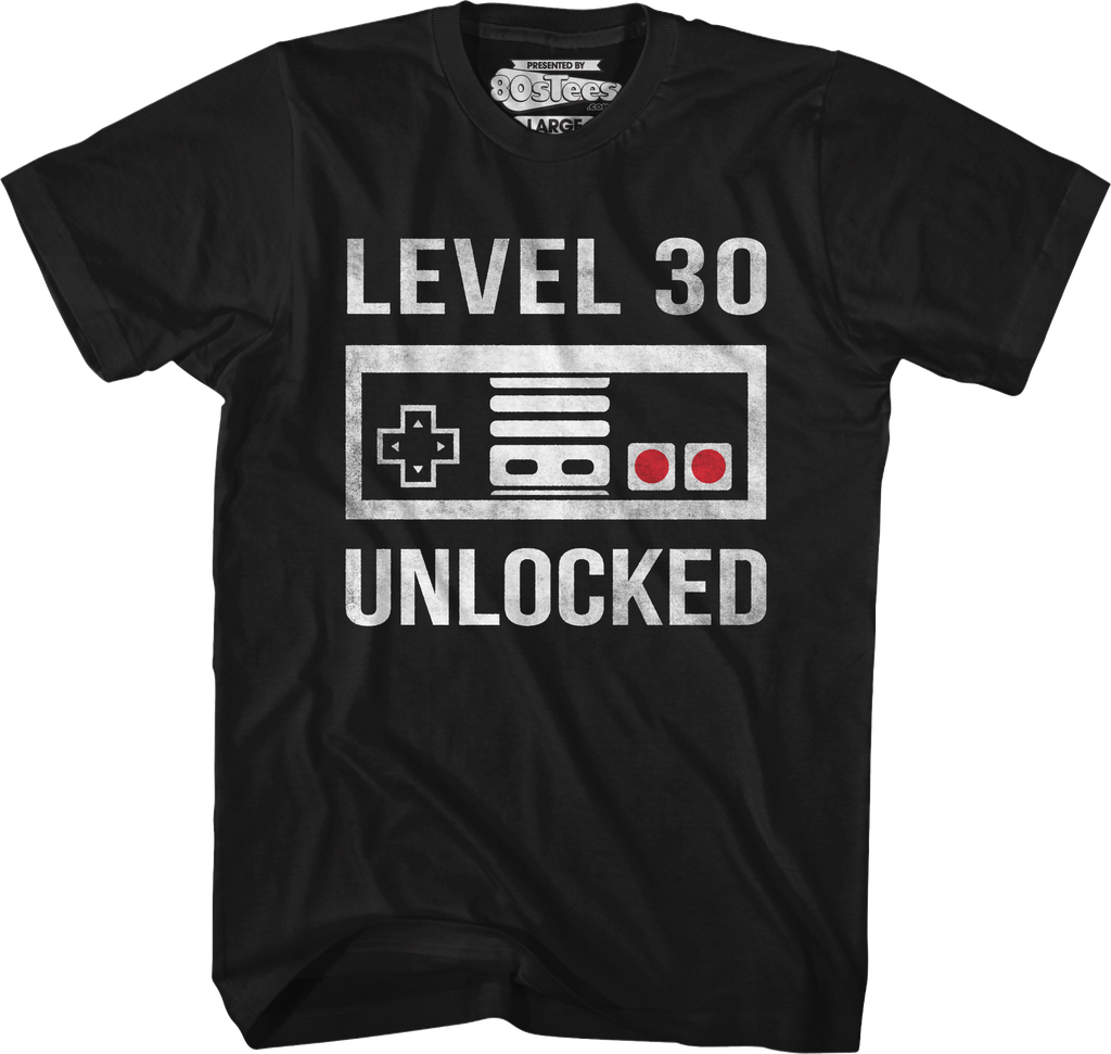 Level 30 Unlocked T-Shirt product image 1