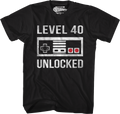 Level 40 Unlocked T-Shirt product image 1