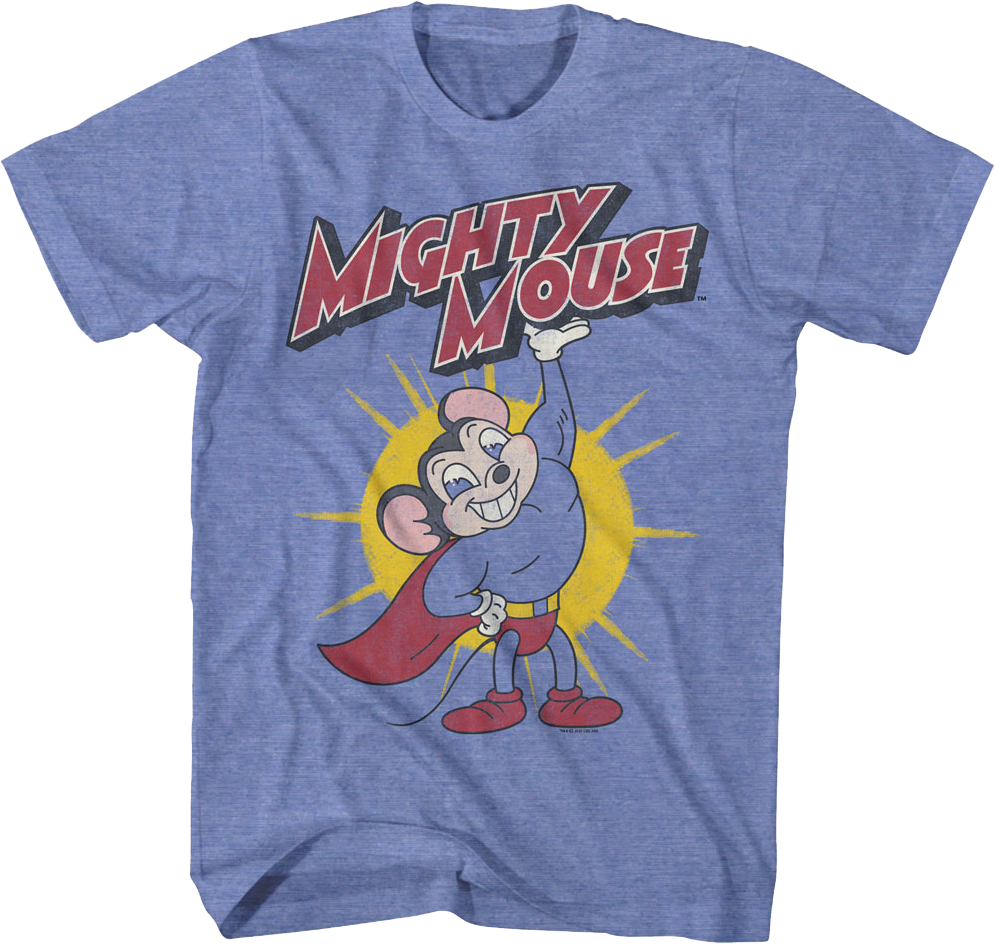 Lifting Logo Mighty Mouse T-Shirt product image 1