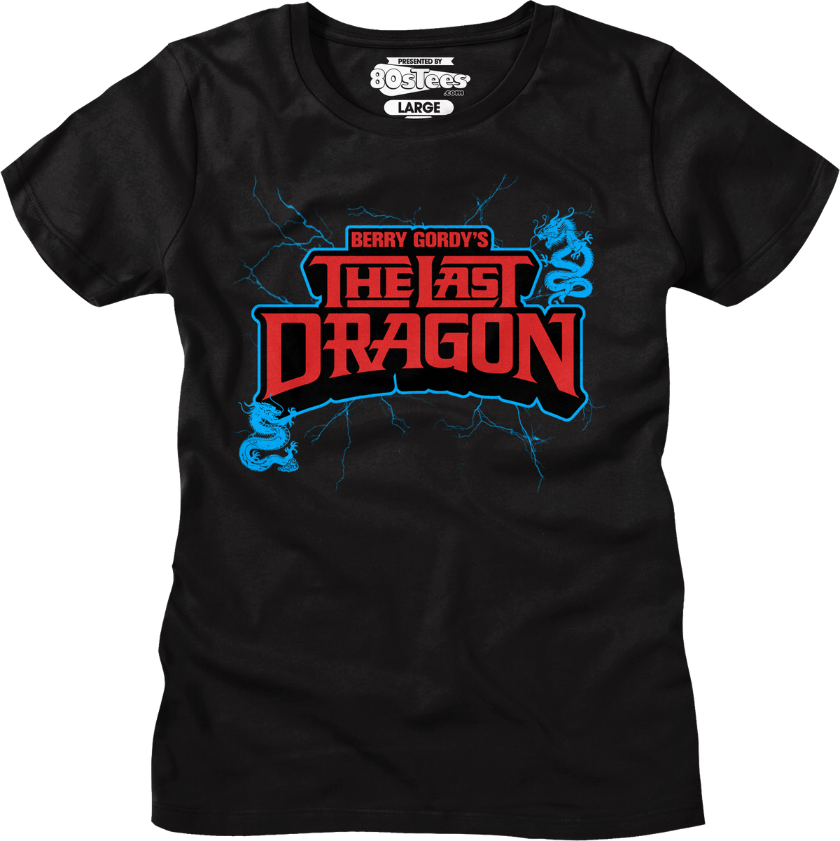 Lightning Logo The Last Dragon T-Shirt product image 4