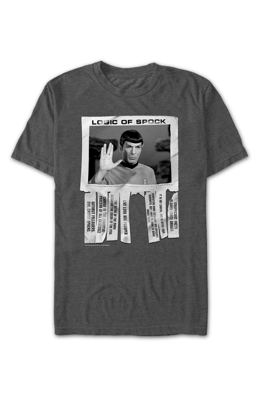 Logic Of Spock Star Trek T-Shirt product image 2