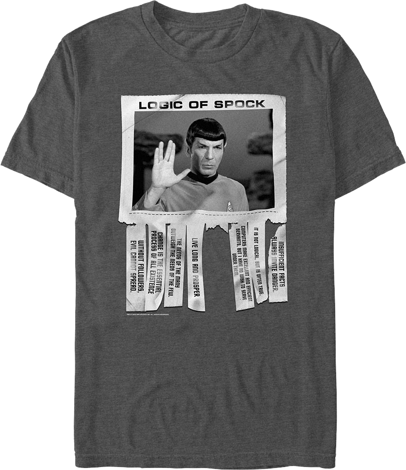 Logic Of Spock Star Trek T-Shirt product image 1