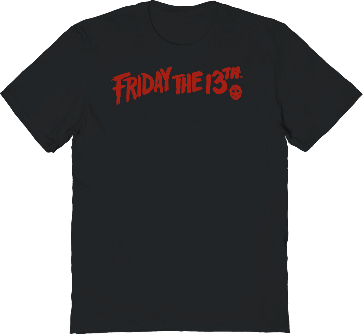 Logo & Hockey Mask Friday The 13th T-Shirt product image 1