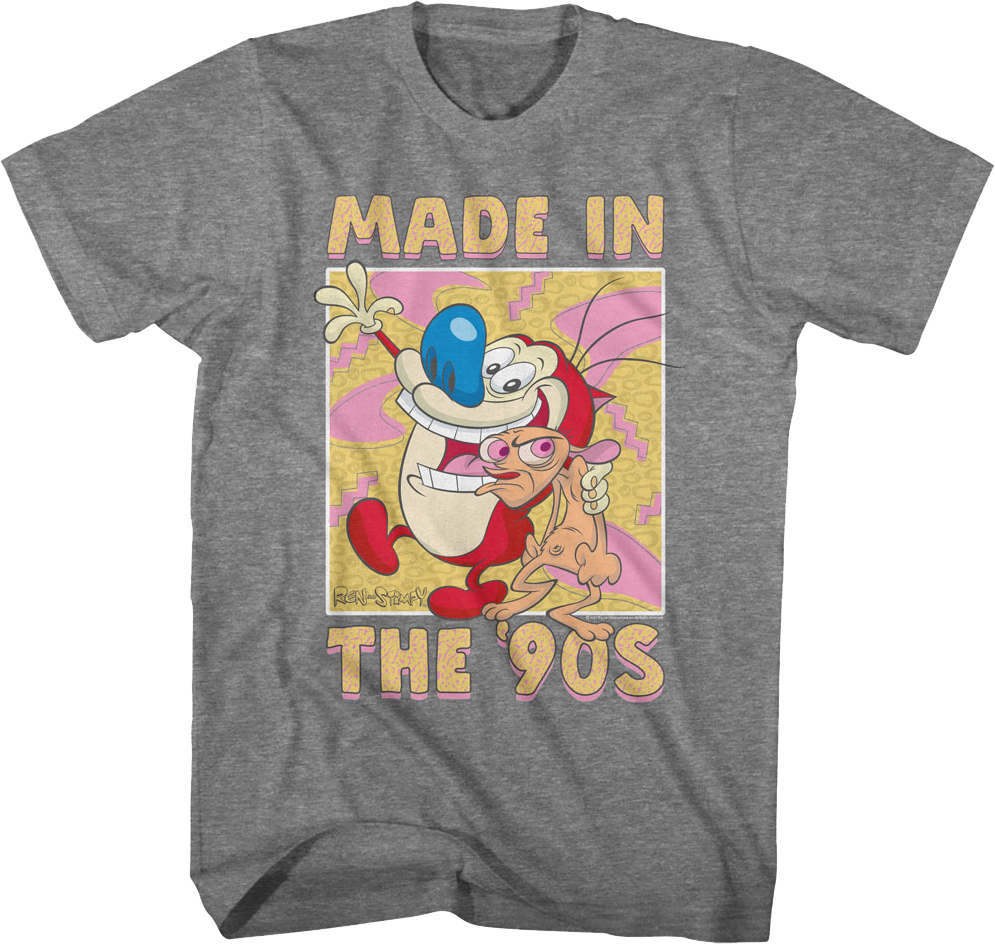 Made In The '90s Ren And Stimpy T-Shirt product image 1