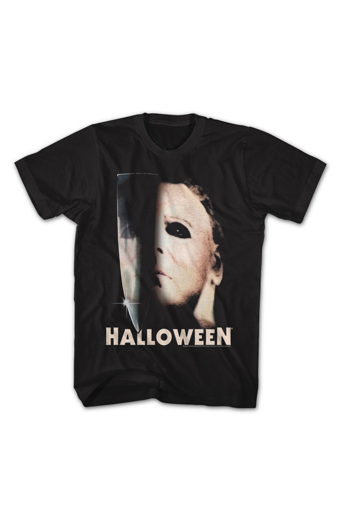 Michael Myers Knife & Mask Halloween T-Shirt product image 2