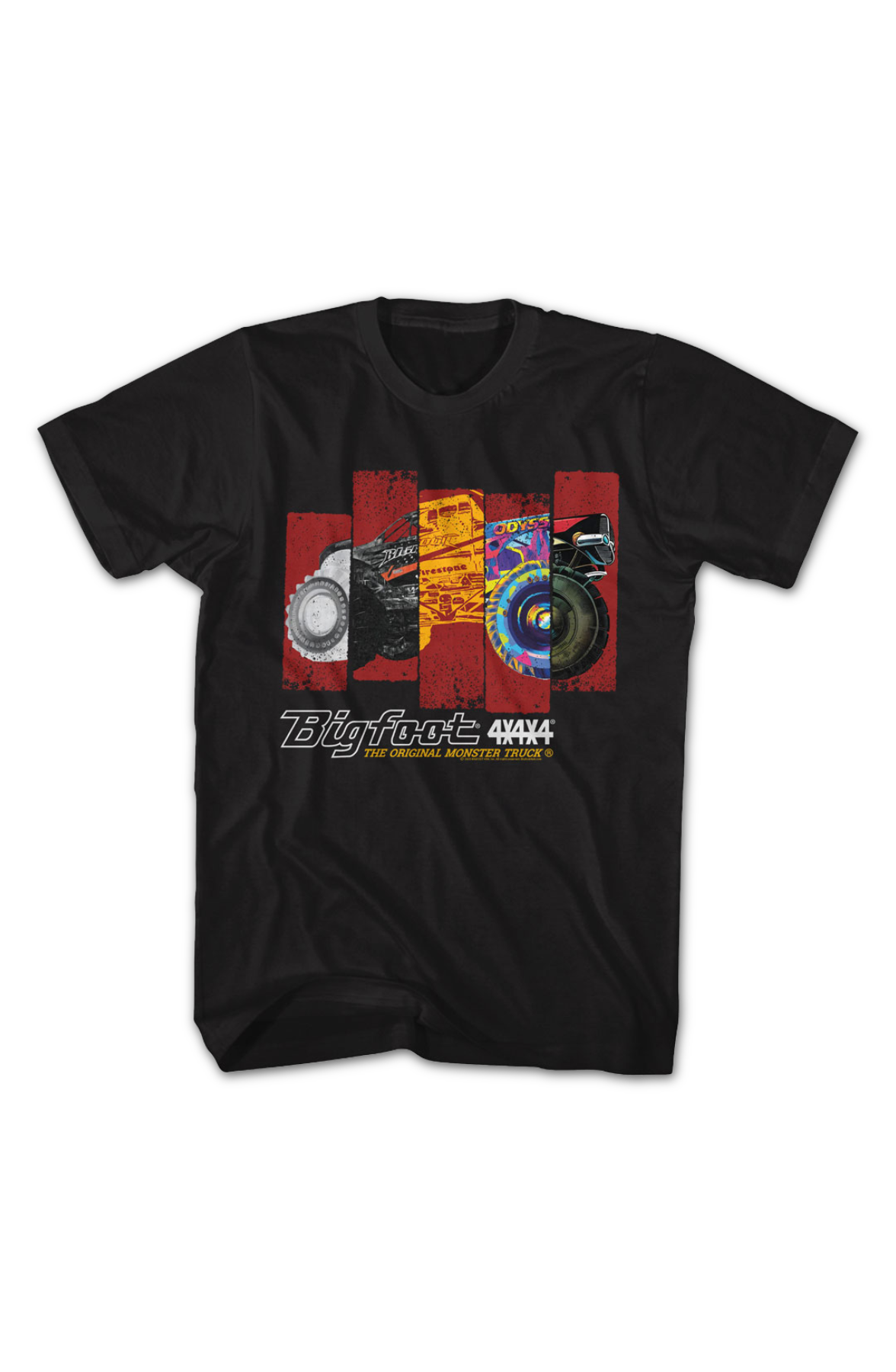 Monster Truck Panels Bigfoot T-Shirt product image 2