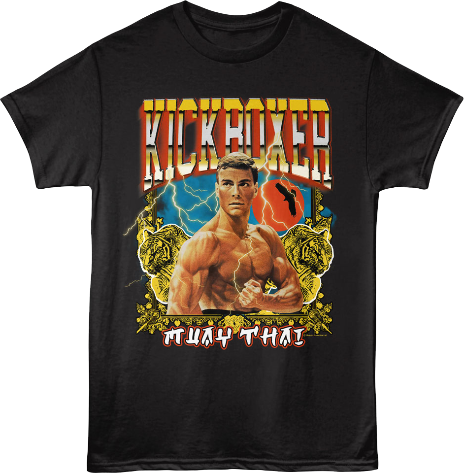 Muay Thai Lightning Kickboxer T-Shirt product image 1