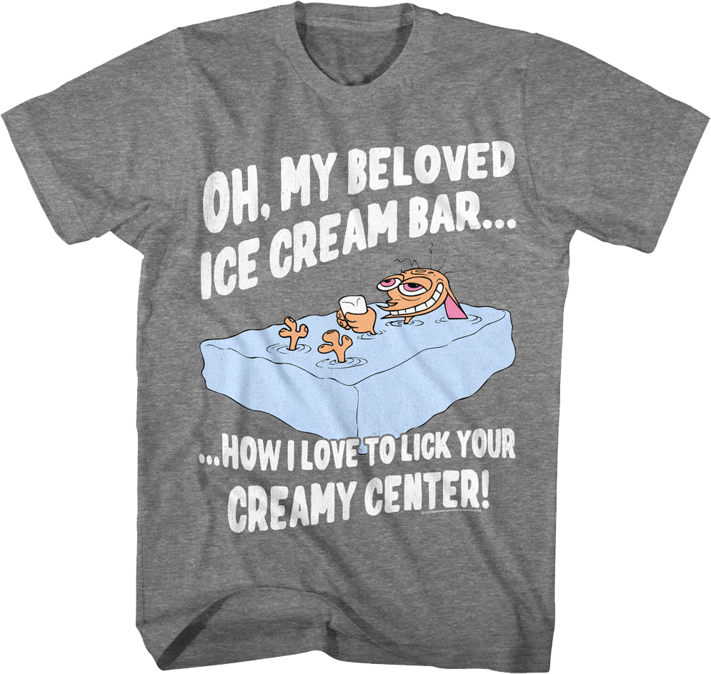 My Beloved Ice Cream Bar Ren And Stimpy T-Shirt product image 1