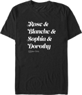 Names Golden Girls T-Shirt product image 1