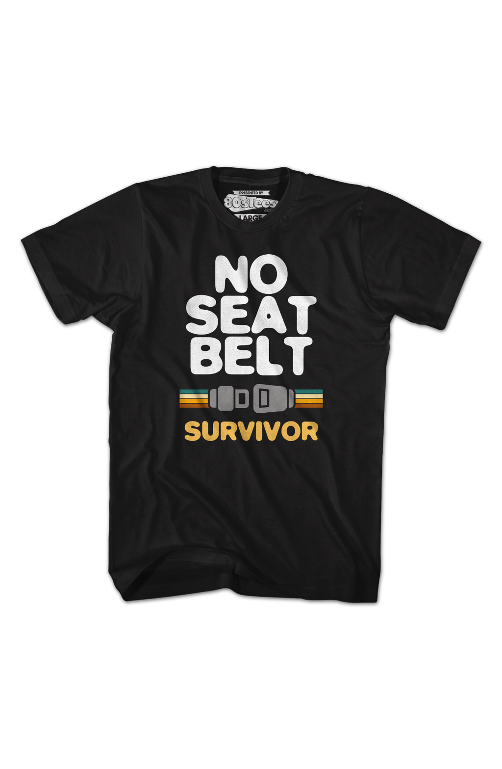No Seat Belt Survivor T-Shirt product image 2