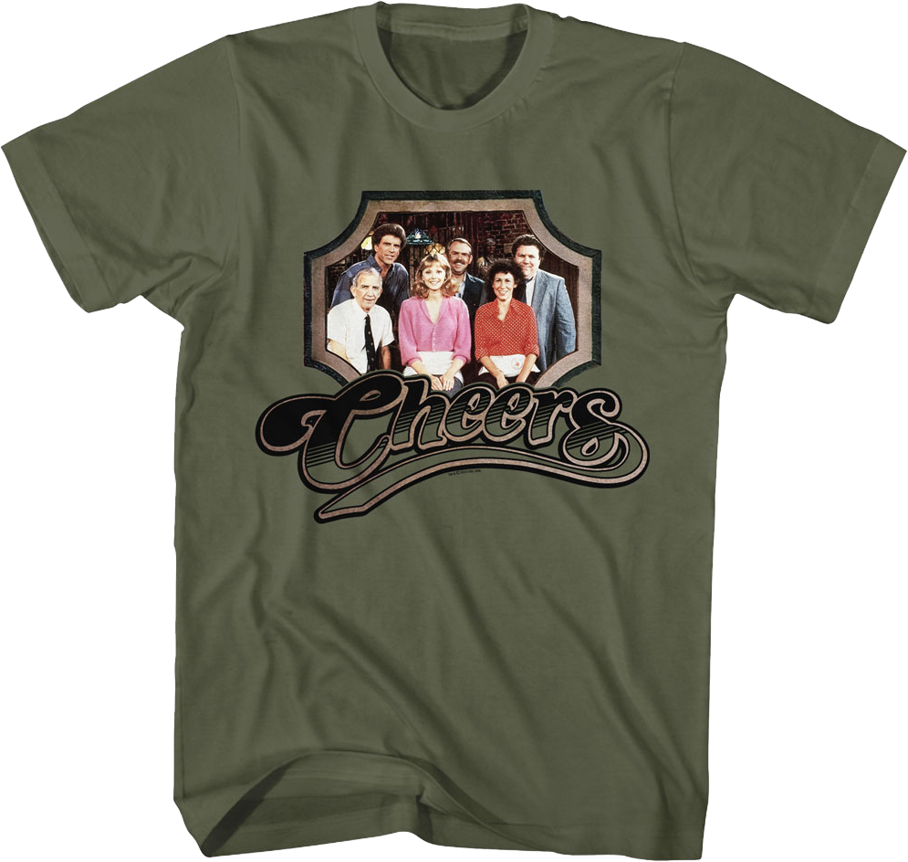 Original Cast Frame Cheers T-Shirt product image 1