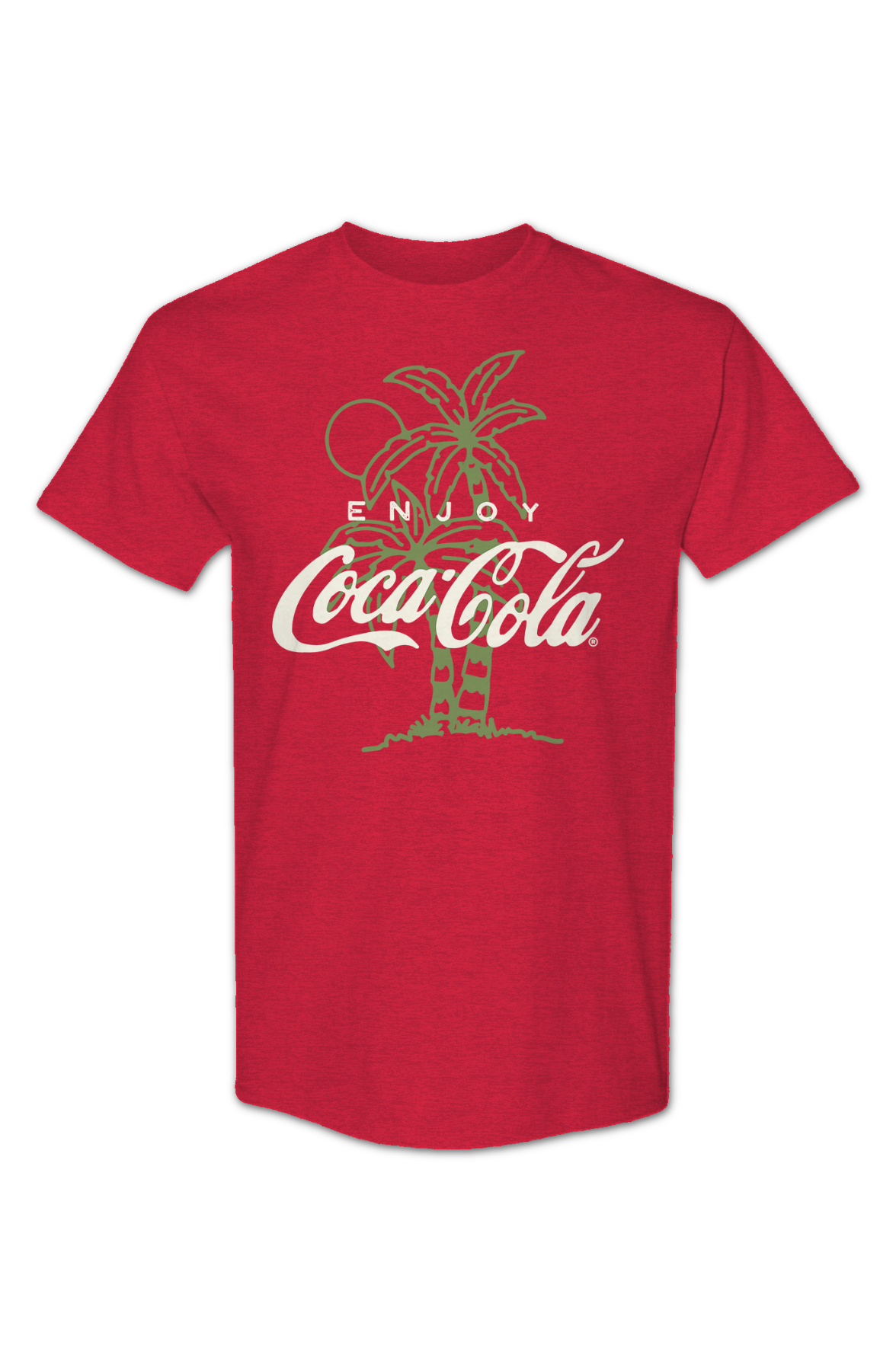 Palm Trees Enjoy Coca-Cola T-Shirt product image 2