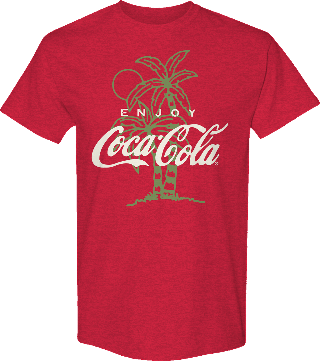 Palm Trees Enjoy Coca-Cola T-Shirt product image 1