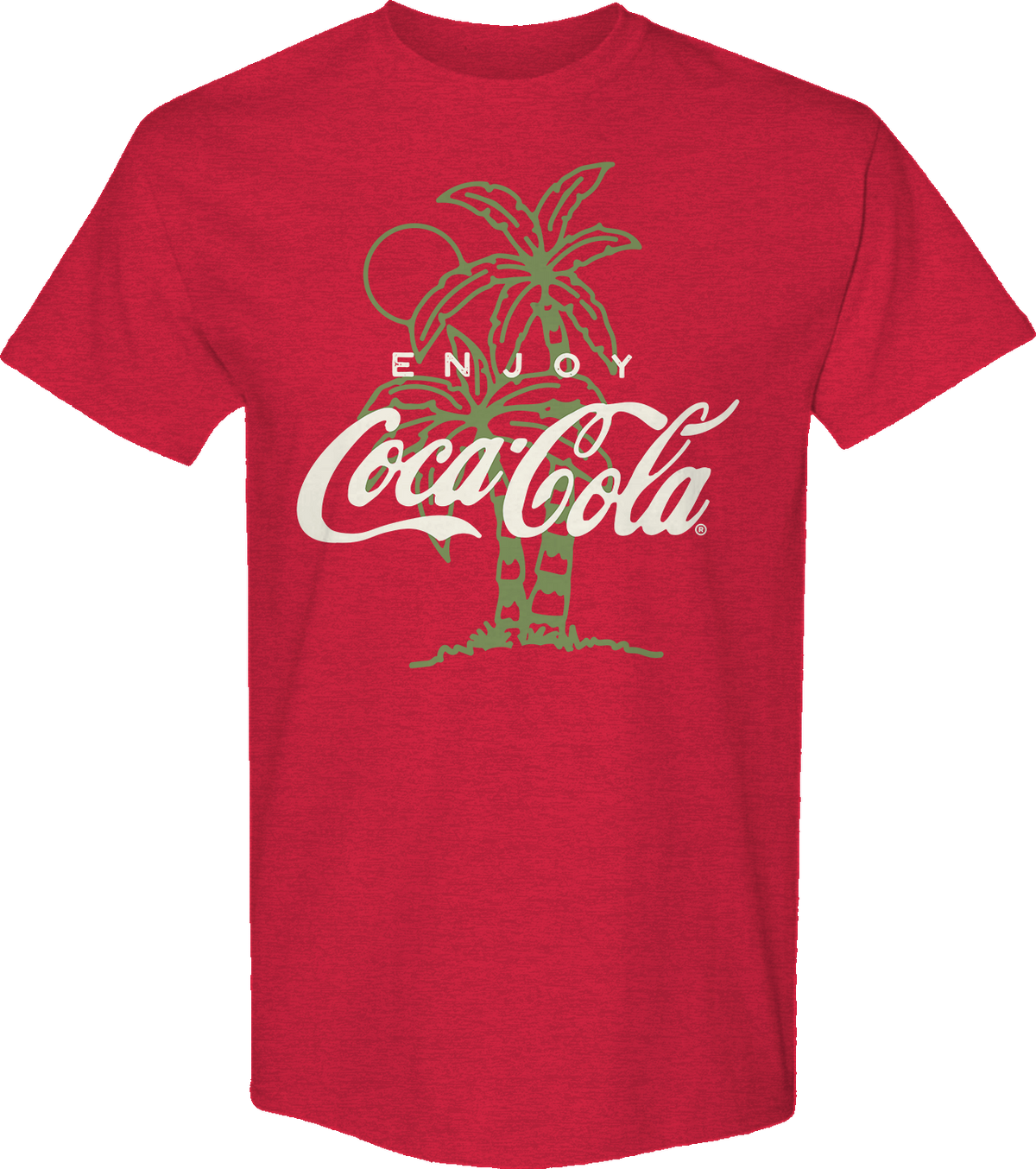 Palm Trees Enjoy Coca-Cola T-Shirt product image 1
