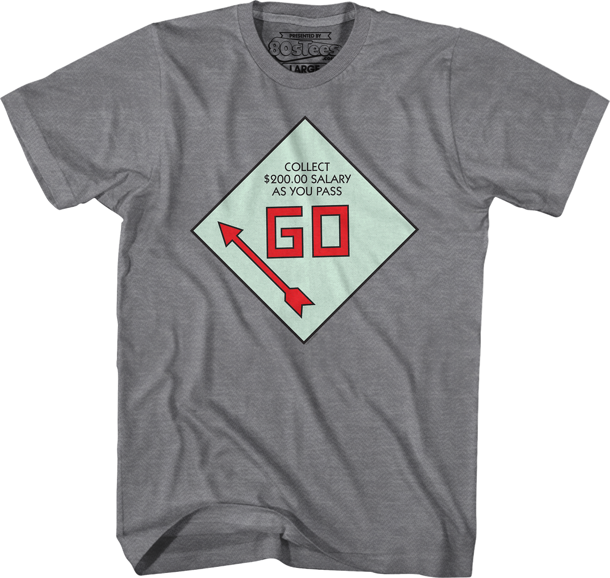 Pass Go Monopoly T-Shirt product image 4