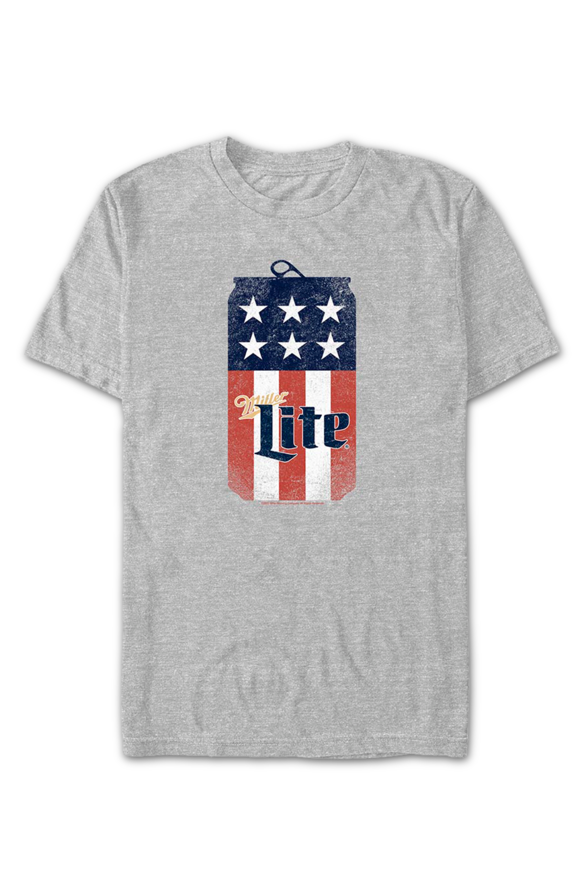 Patriotic Beer Can Miller Lite T-Shirt product image 2