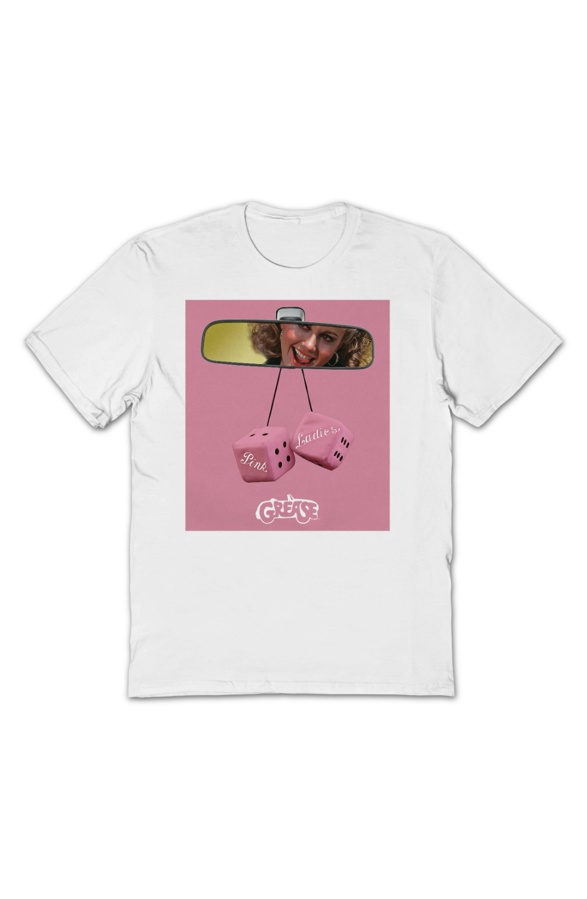 Pink Ladies Mirror Dice Grease T-Shirt product image 2