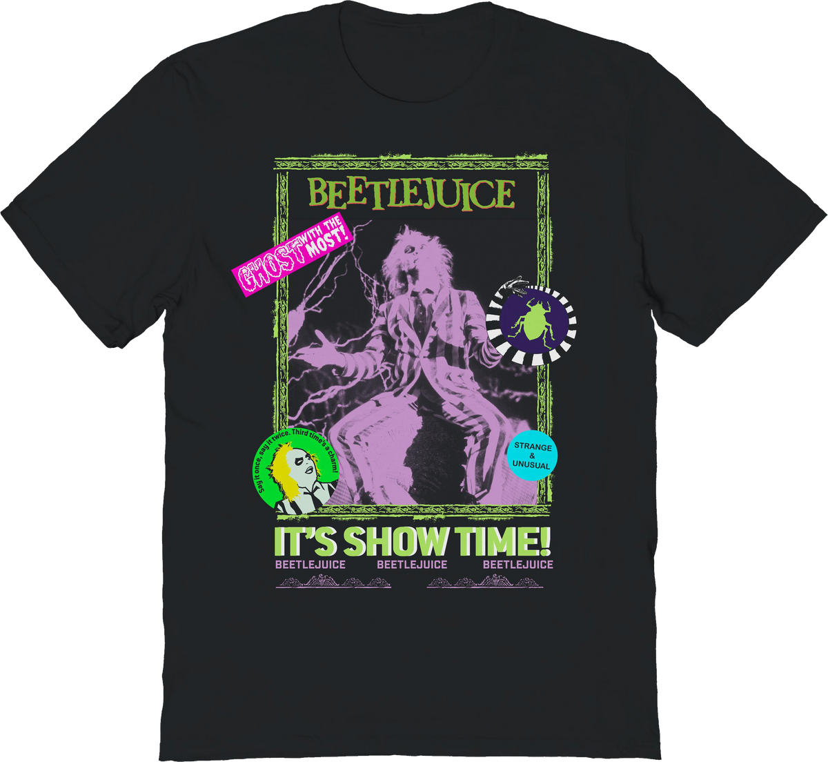 Poster Stickers Beetlejuice T-Shirt