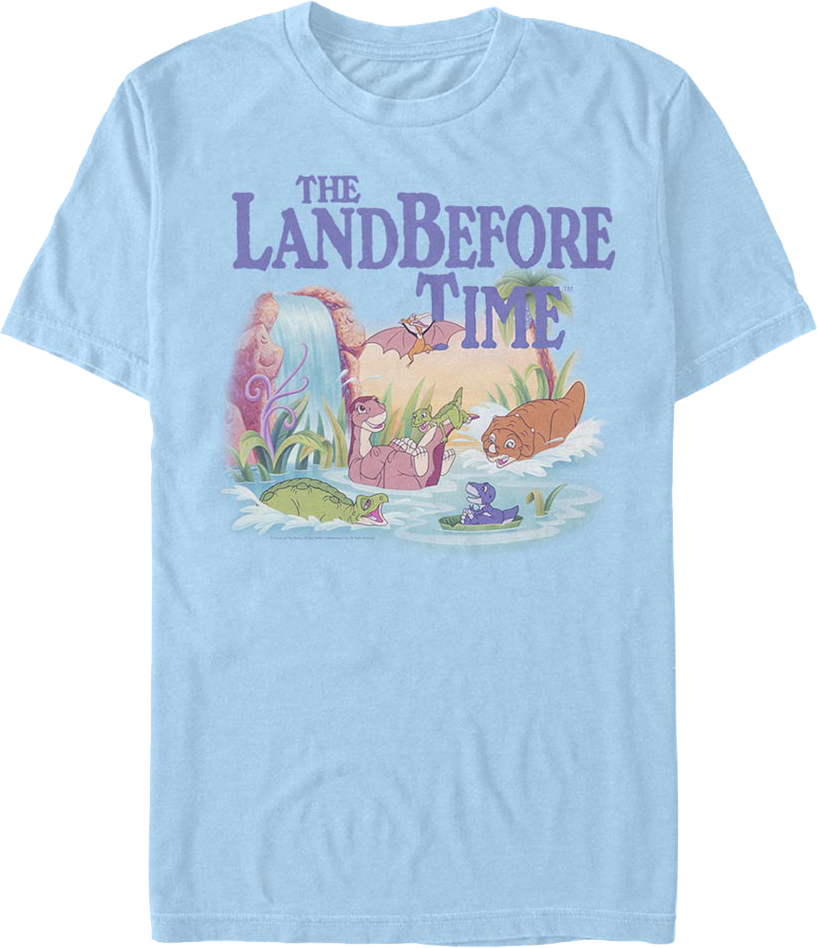 Prehistoric Splash Land Before Time T-Shirt product image 1