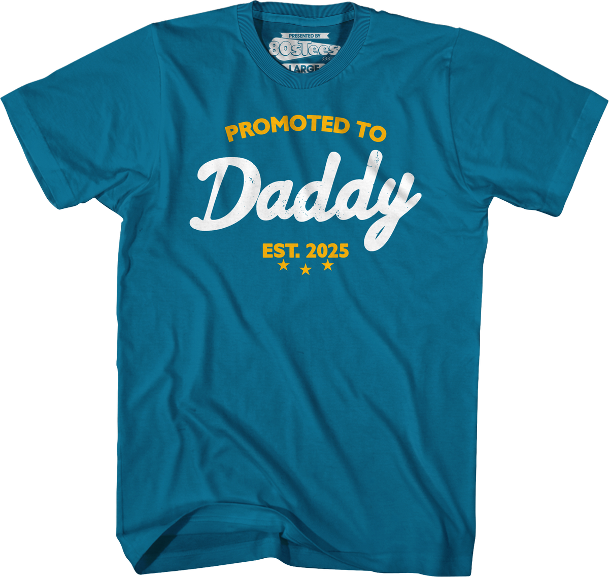 Promoted To Daddy 2025 T-Shirt product image 6
