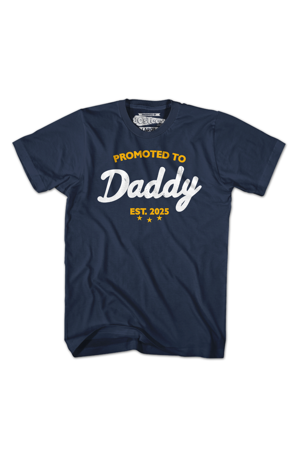 Promoted To Daddy 2025 T-Shirt product image 2