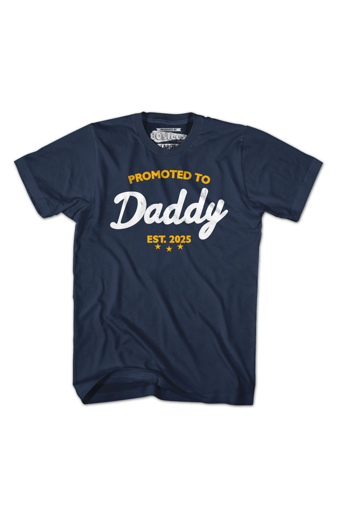 Promoted To Daddy 2025 T-Shirt product image 2