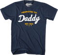 Promoted To Daddy 2025 T-Shirt product image 1