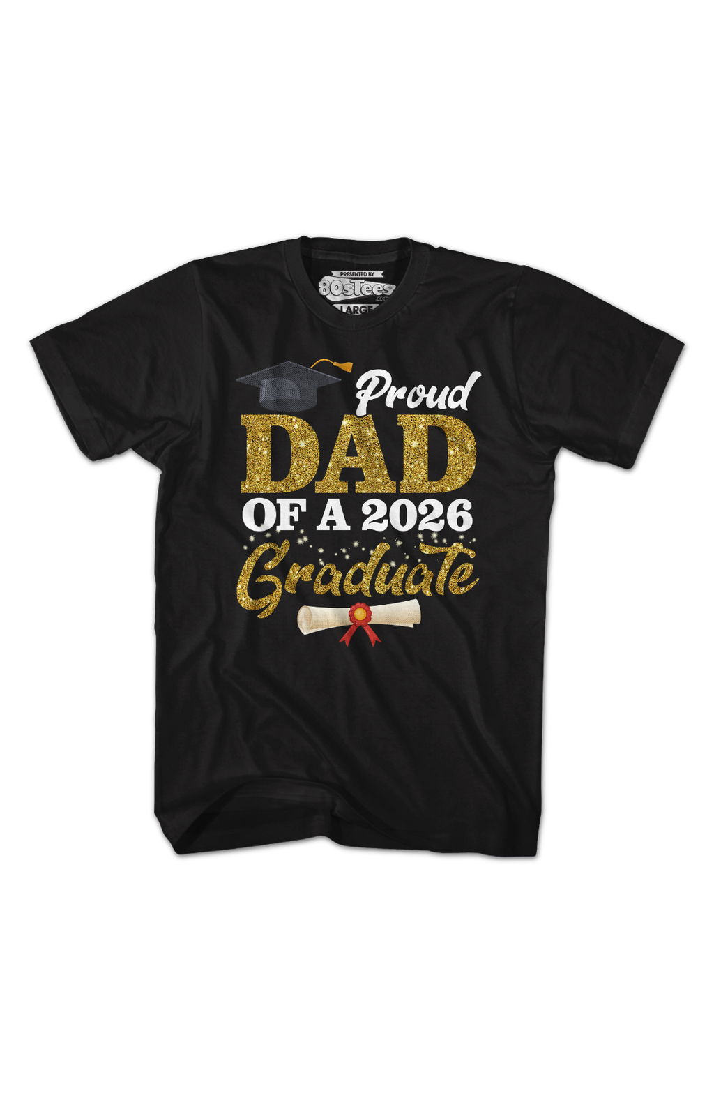 Proud Dad Of A 2026 Graduate T-Shirt product image 2