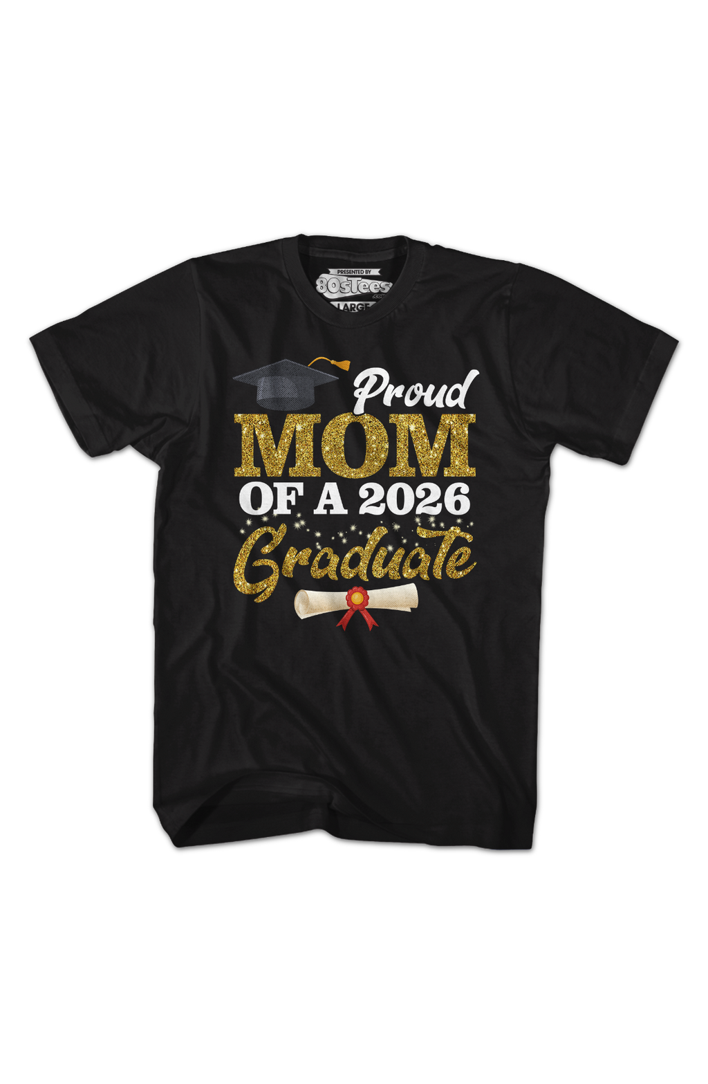 Proud Mom Of A 2026 Graduate T-Shirt product image 2