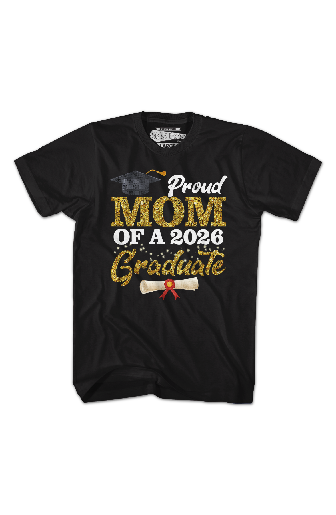 Proud Mom Of A 2026 Graduate T-Shirt product image 2