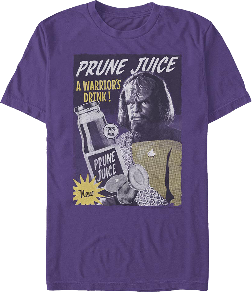 Prune Juice A Warrior's Drink Star Trek The Next Generation product image 1