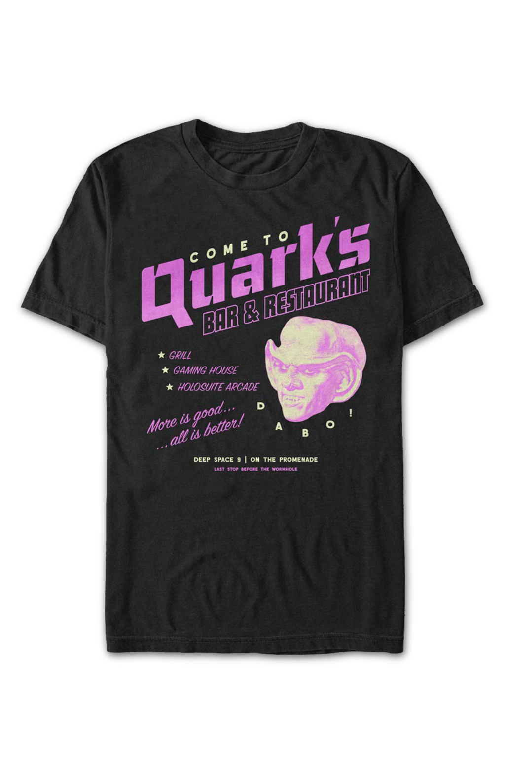 Quark's Bar & Restaurant Star Trek: Deep Space Nine T-Shirt product image 2