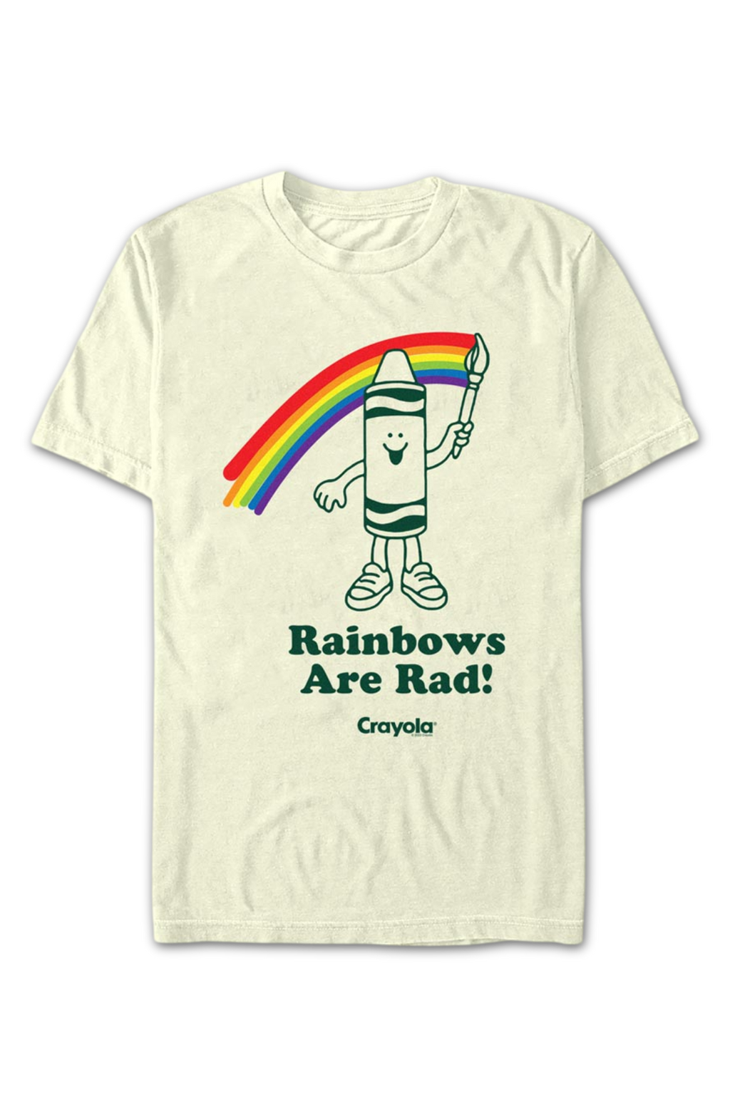 Rainbows Are Rad Crayola T-Shirt product image 2