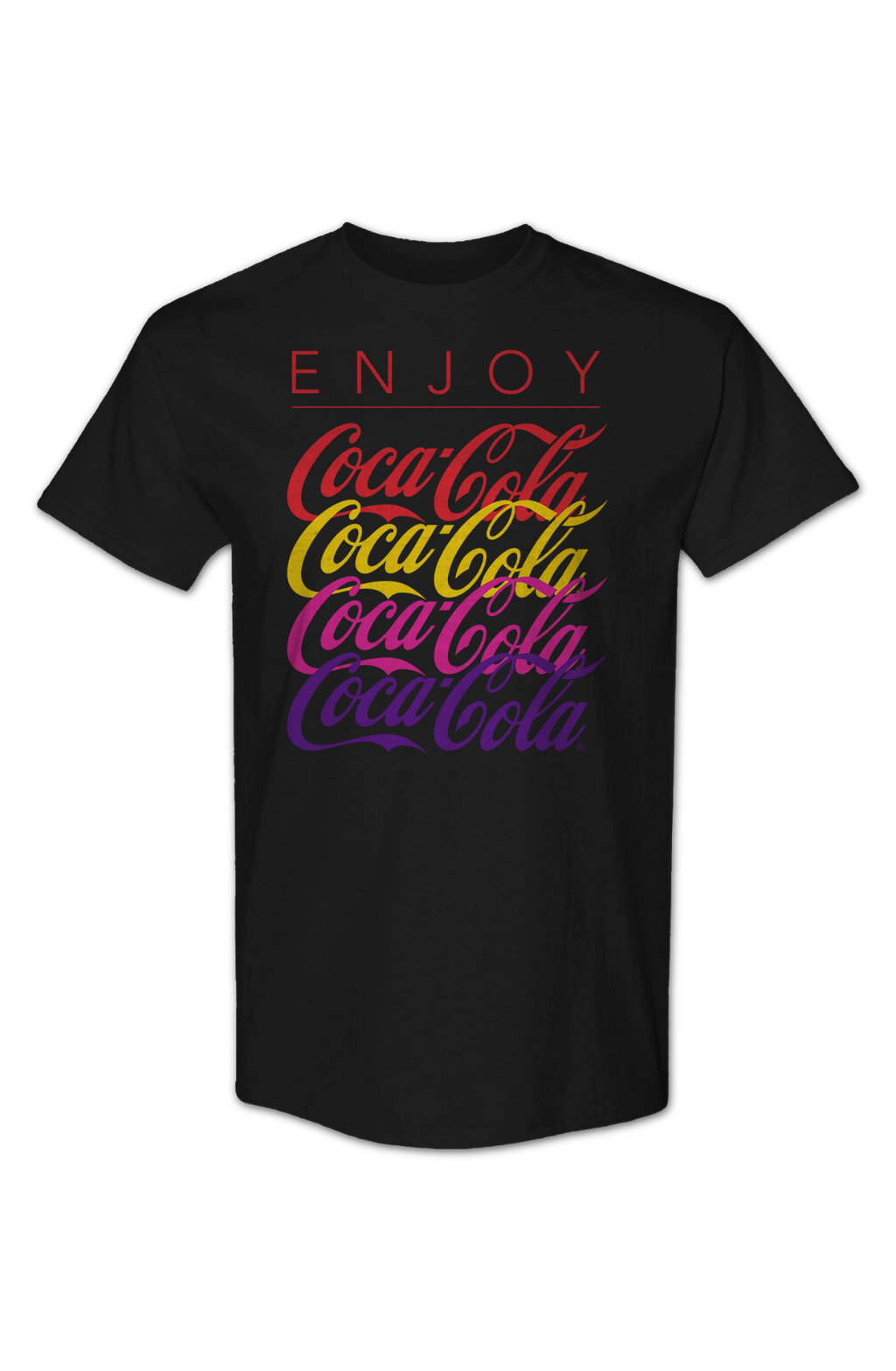Repeating Logo Enjoy Coca-Cola T-Shirt product image 2