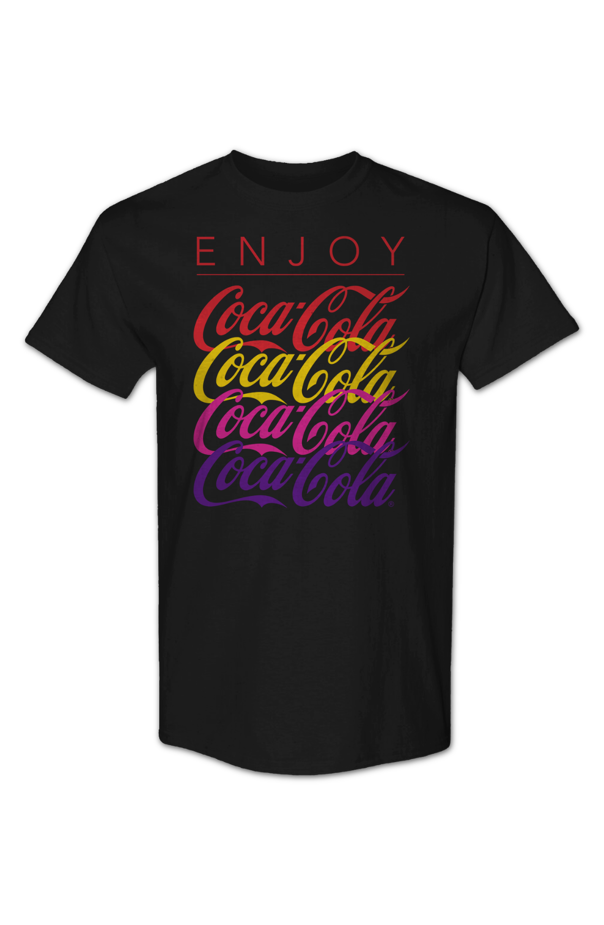 Repeating Logo Enjoy Coca-Cola T-Shirt product image 2