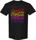 Repeating Logo Enjoy Coca-Cola T-Shirt product image 1