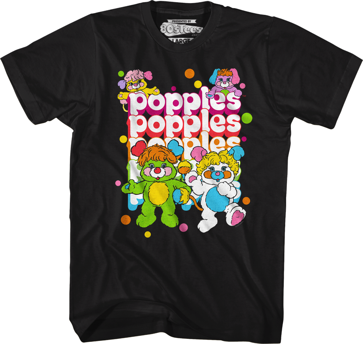 Repeating Logo Popples T-Shirt product image 1
