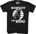 Respect The Hog Groundhog Day T-Shirt product image 1
