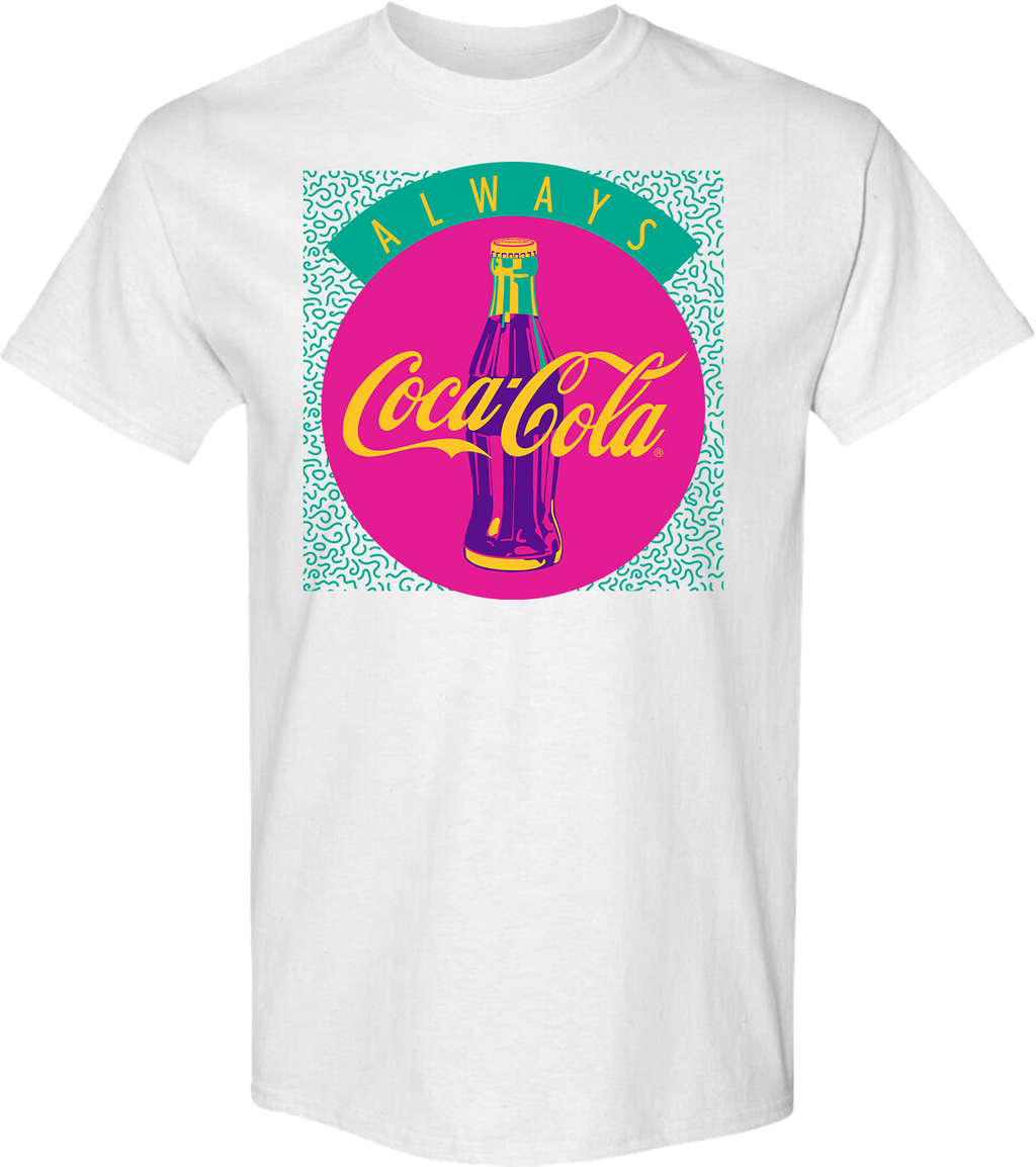 Retro Always Coca-Cola T-Shirt product image 1