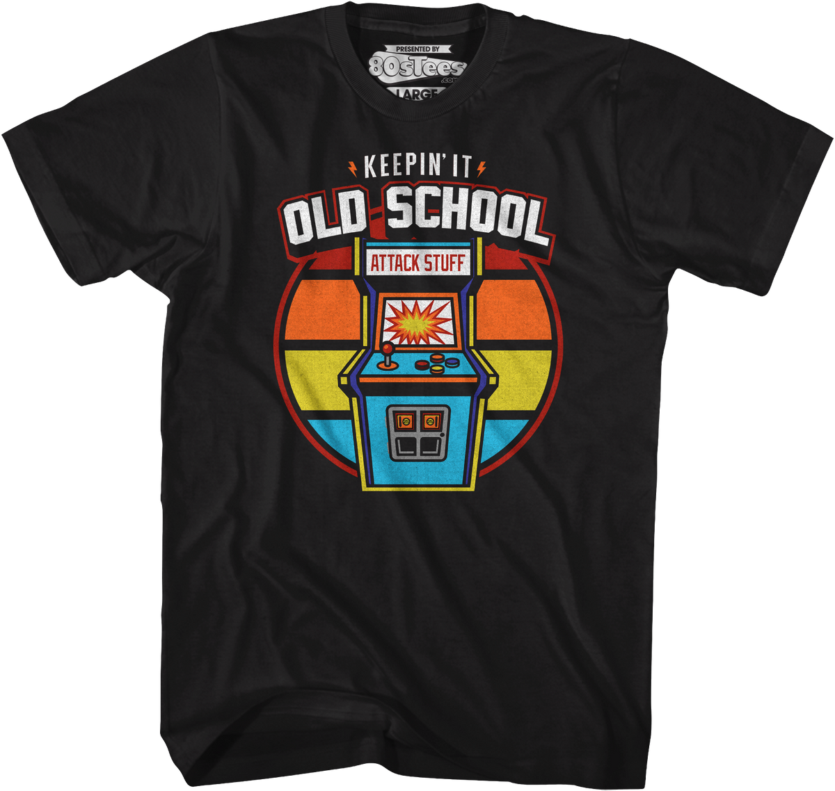 Retro Arcade Game Keepin' It Old School T-Shirt product image 1