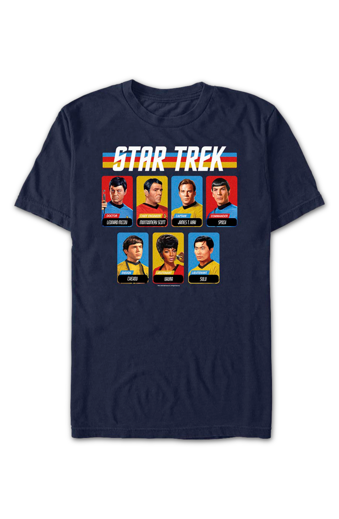Retro Cast Table Star Trek T-Shirt product image 2