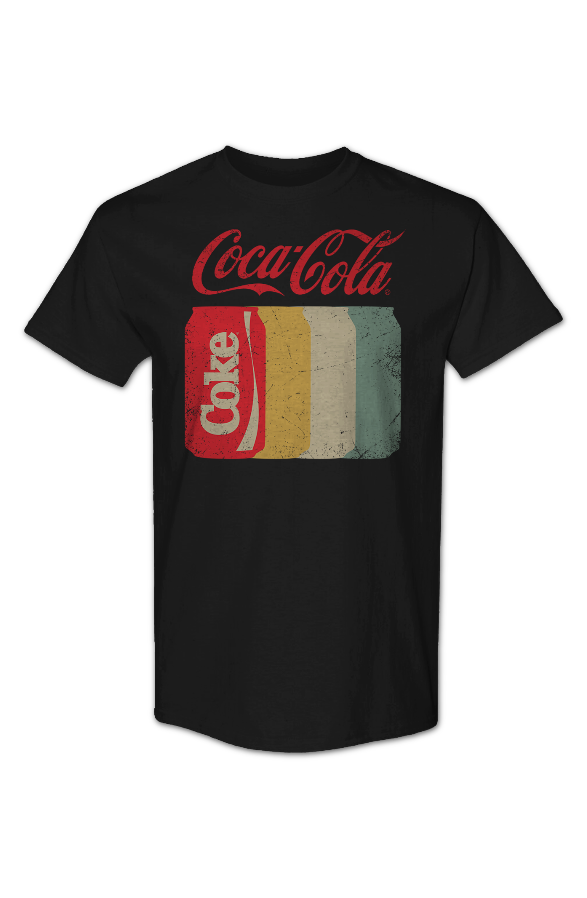Retro Coke Can Reverberation Coca-Cola T-Shirt product image 2